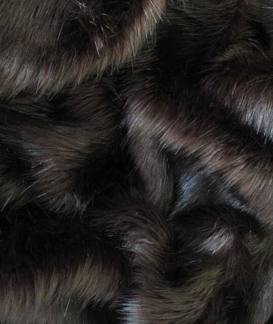Luxury Brown Bear Faux Fur Throw - Double Sided Long-Haired Blanket - image 1