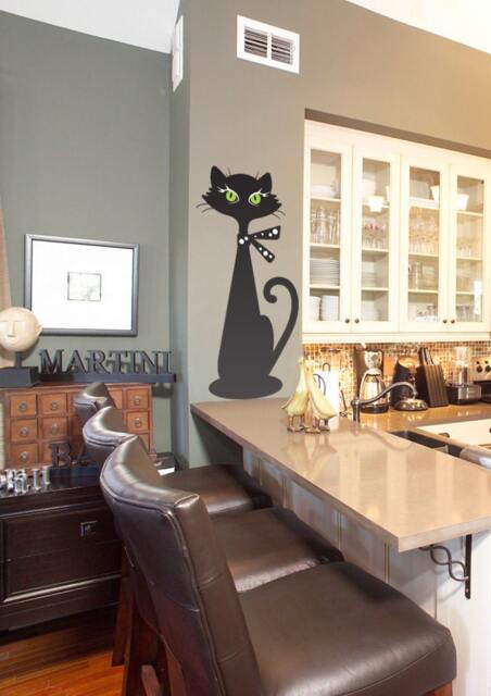 Wall Decal Cat Decoration Removable Vinyl Decal Cat Cats Decals Animal Kids Room - image 1