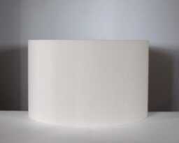 Handmade Neutral Linen Drum Lampshade, Slub Texture, Custom Size - 20 To 50cm Diameters - thumbnail 1