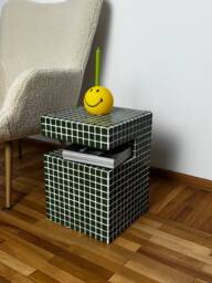Tile Side Table - Handmade Furniture Designer Furniture Coffee Table - thumbnail 1