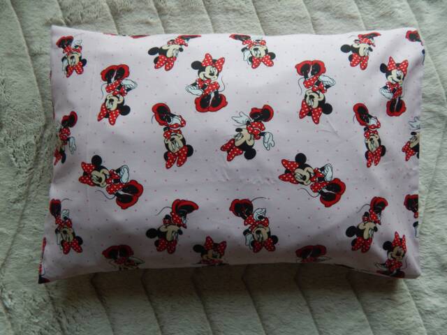 Minnie Mouse Pillowcase/Newborn Pillowcase/Toddler Pillowcase/Children Pillowcase/Kids Pillowcase/Girl's Pillowcase - image 1