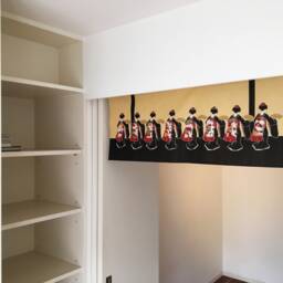 Kyoto Geisha Tapestry Fabric, , Geisha Japanese Tenugui Handmade Noren Curtain, Wall Decoration, Fabric, Door Curtain - thumbnail 2