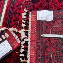 33 Feet Large Afghan Runner Rug, 16.5 X 2.9 Ft, Top Quality Stunning Handmade Turkoman Runner, Hall Way Runner Bukhara - thumbnail 4