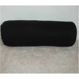 "Black Bolster Pillow Cylinder Cover Only 300 Thread Count Cotton Sateen Round Cushion Sham Case 4"" 6"" 8"" 9"" 10"" 12" - thumbnail 4