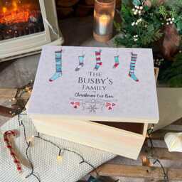 Personalised Christmas Eve Box - Stocking Large Crate Early Bird Offer