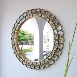 "Peruvian Mirrors ""New Ivory 60cm" - thumbnail 3
