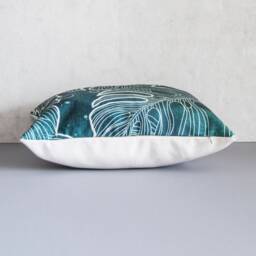 Monstera Leaf Pillow Cover, Tropical Throw Pillow, Green Decorative Planet Cushion Christmas Gift - thumbnail 2