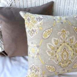 Brown Velvet Pillow Cover Designer Upholstery Fabric - thumbnail 4