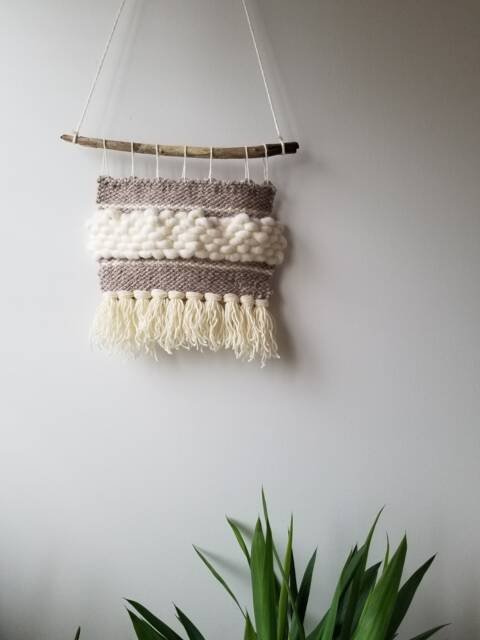 Handwoven Wall Hanging/Weaving - image 1