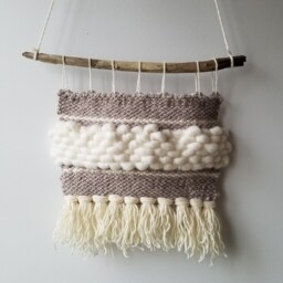 Handwoven Wall Hanging/Weaving - thumbnail 3