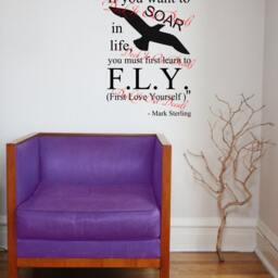 "Mark Sterling Quote ""If You Want To Soar in Life, Must First Learn Fly" - thumbnail 3