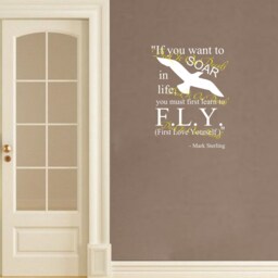 "Mark Sterling Quote ""If You Want To Soar in Life, Must First Learn Fly" - thumbnail 2