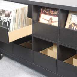 Ikea Kallax Vinyl Record Storage Drawers, Lp Dig Cabinet Hack Scrona - thumbnail 2