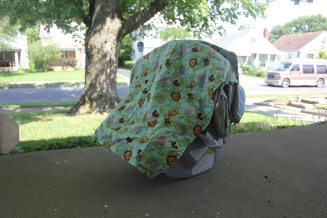 Cozy Baby Carrier Blanket - image 1