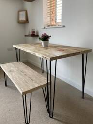 Reclaimed Scaffold Board Dining Table