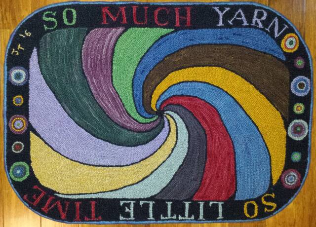 So Much Yarn Rug