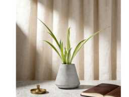 Silicone Concrete Vase Mold Tube Planter, Cement Holder - thumbnail 1