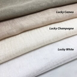Custom European Relaxed Faux Linen Roman Shade, Sheer Window Treatment - thumbnail 3