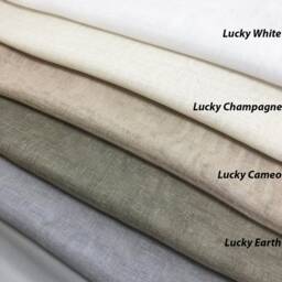 Custom European Relaxed Faux Linen Roman Shade, Sheer Window Treatment - thumbnail 2