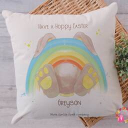 Easter Cushion, Pillow, Gift, Gift For Easter, Girl, Boy, Bunny Cushion - thumbnail 3