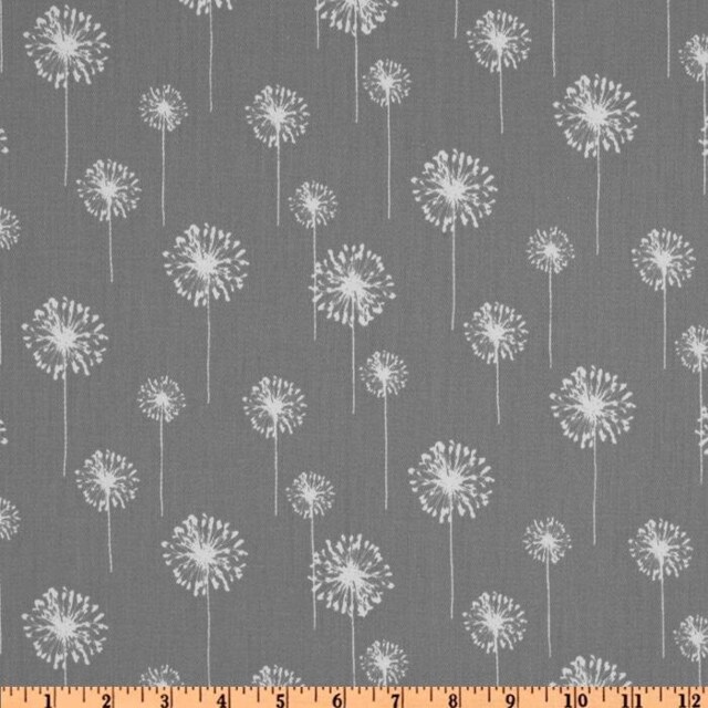 "Gray Pillow.grey Pillow.gray Dandelion Pillow-.16"", 17"", 18"", 20"" 24"" 26"