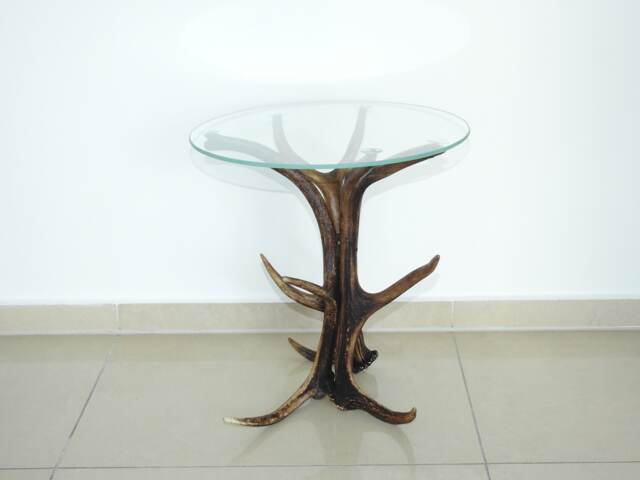 Real Deer Antlers Table - image 1