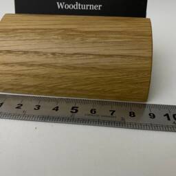 Business Card Holder in American White Oak, Minimalist Design - thumbnail 3