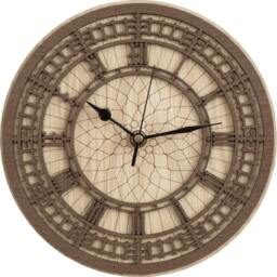 Big Ben Clock in Wood - Clock Of Elizabeth Tower - thumbnail 1