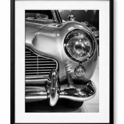 James Bond 007, Aston Martin, Db5, No Time To Die, Black & White Print, Poster, Photograph - thumbnail 2