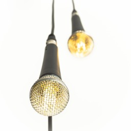 Triple Sm58 Pendant/Ceiling Light Chandelier Music Room Recording Studio Broadcast Radio Decor Led Producer - thumbnail 2