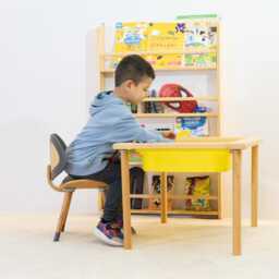 Personalized Sensory Table Set With Chairs For Kids Furniture Gift - thumbnail 2