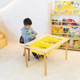 Personalized Sensory Table Set With Chairs For Kids Furniture Gift - thumbnail 3