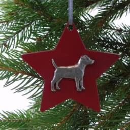 Patterdale Terrier Hanging Decoration - Dog Mum Christmas Ornament Owner Unique Decor - thumbnail 2