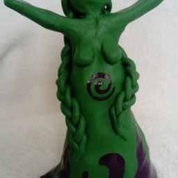 Gaia Dancing Goddess Sculpture - thumbnail 2