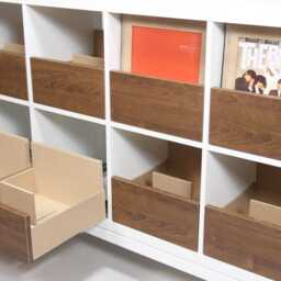 Ikea Kallax Vinyl Record Storage Drawer Insert, Lp Cabinet - thumbnail 2