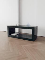 Emerald Tile Table. Coffee Designer Unique Tv Table For Living Room - thumbnail 1