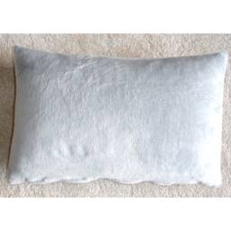 10x16 Tempur Travel Pillow Cover With Zip 40x26cm Minky Plush Cuddlesoft Fleece Soft Fluffy Oblong Cushion Case Sham 16x10 Pink Grey Cream - thumbnail 2