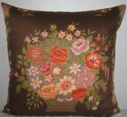 "Floral Decorative Pillow Cover-20""x 20" - thumbnail 1