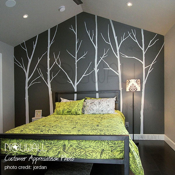 Winter Tree Wall Decal Bedroom Wall Sticker Vinyl Art Decor - image 1