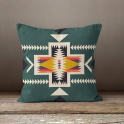 Kilim Rug Pillow Case-Farm House Cushion Cover-Ethnic Living Room Cushion Case-Authentic Pillow Cover-Gift For Her Cushion-Handmade Material - thumbnail 2