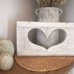 Wall Art Heart, Decorative Wall Panel, Heart Hanging, Art, Decor, Home Interiors, Rustic Wooden Panel - thumbnail 2