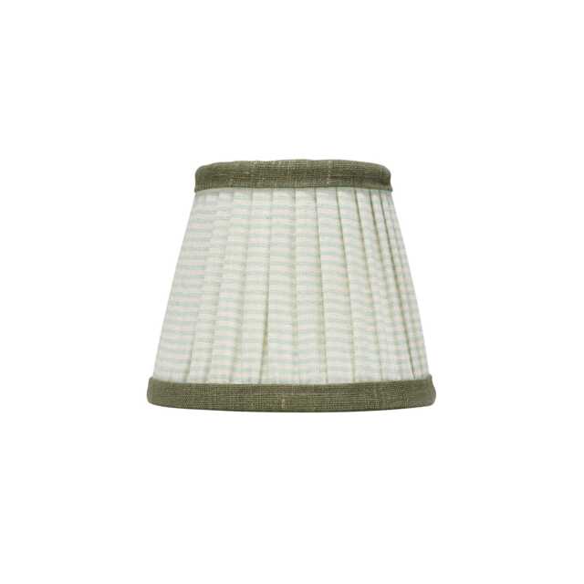 Green Striped Wall Light