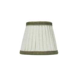 Green Striped Wall Light