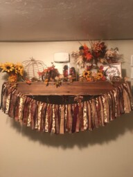 Fabric Tassle Garland