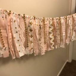 Fabric Tassle Garland - thumbnail 3