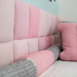 Hanging Headboard, Upholstered Headboard Tiles, Bedroom Wall Decor Over The Bed, Single/Full Queen Bed Panels For Teen Kids, Dorm - thumbnail 2