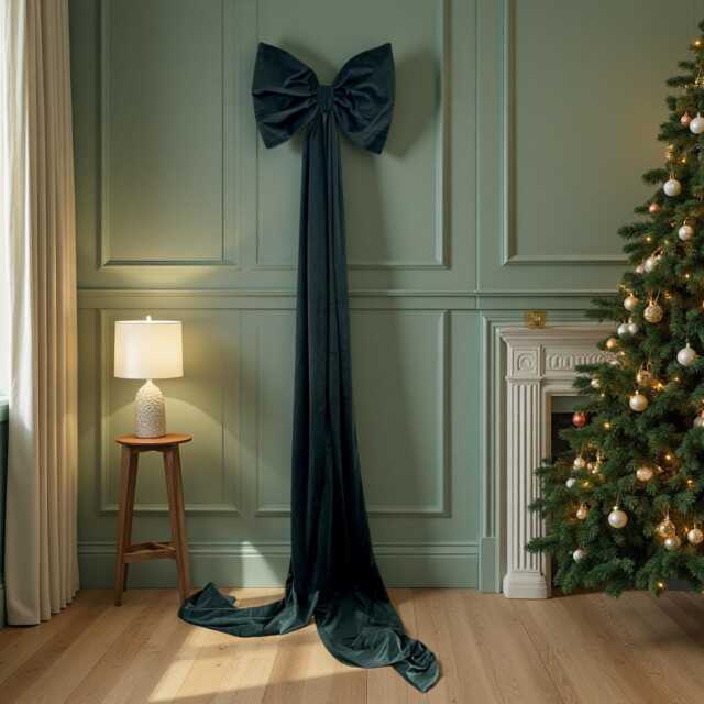 Christmas Decoration Bow, Tianerong Huge Bow - image 1