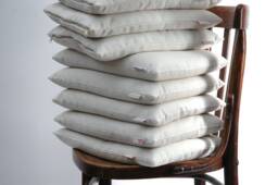 Small Buckwheat Pillow 12x16''/30x40cm Sleep Zw Neck Orthopedic Pillows Travel Natural Organic - thumbnail 1