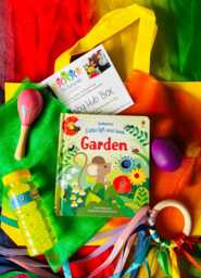 Baby Sensory Newborn Garden Lift The Flap Book Bag