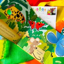 Baby Sensory Newborn Garden Lift The Flap Book Bag - thumbnail 2